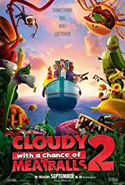 Cloudy With A Chance Of Meatballs 2 2013 Dual Audio Hindi 480p BluRay 300MB FilmyMeet